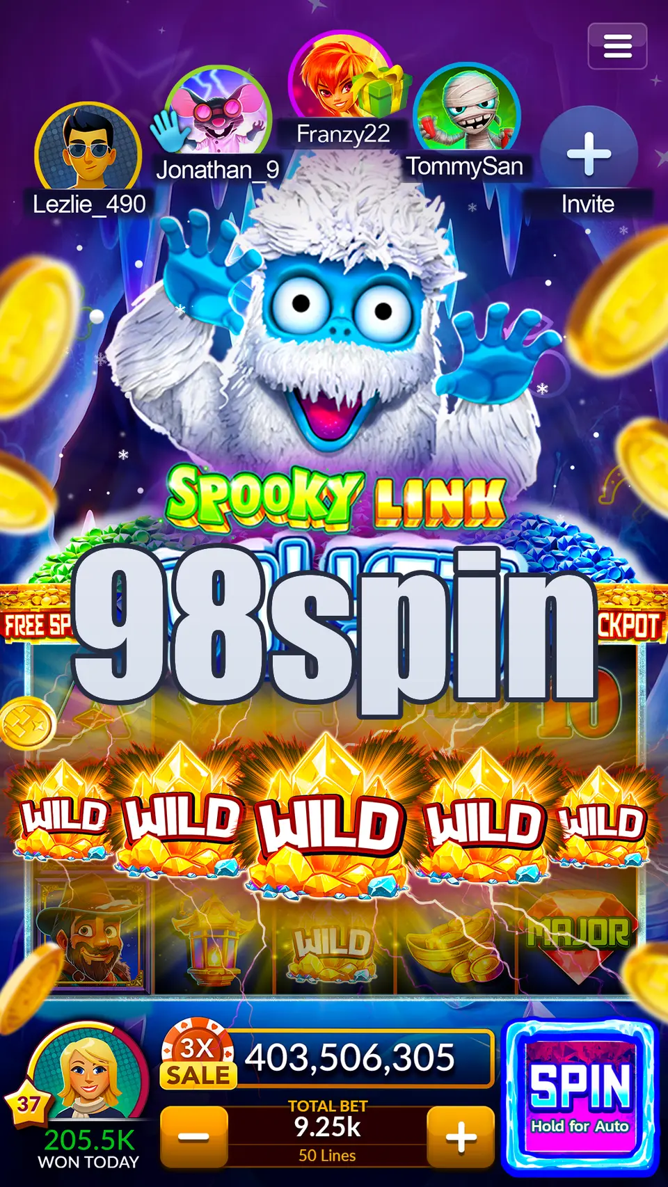 98spin APK